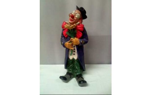 CLOWNFIGUR ACHATIT HANDBEM. STEHEND