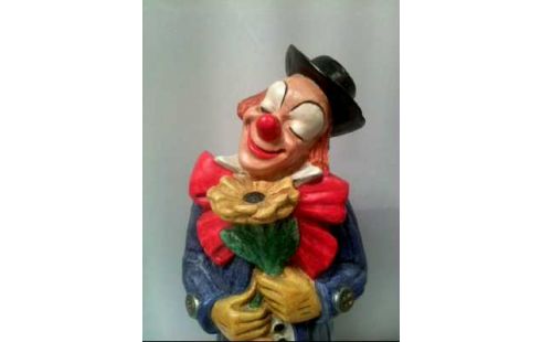 CLOWNFIGUR ACHATIT HANDBEM. STEHEND