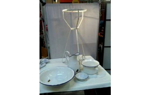 PLAN DE TOILETTE BLANC