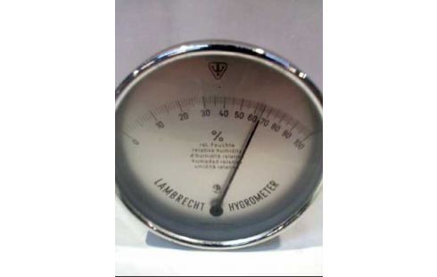HYGROMETER <LAMBRECHT> RUND ANALOG KLEIN