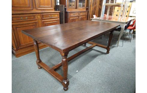 TABLE DE FERME CHENE 180X98CM