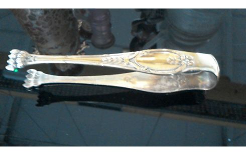 PINCE A SUCRE METAL ARGENTE