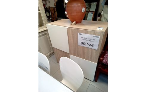 MEUBLE BOIS ET PORTES LAQUE