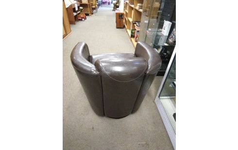 FAUTEUIL SKAI MARRON