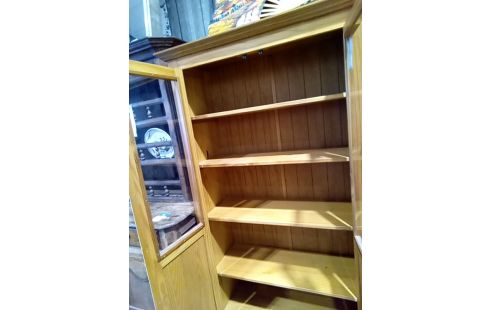 VITRINE BIBLIOTHEQUE PIN