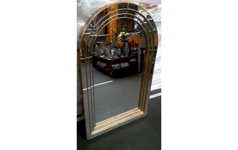 MIROIR VINTAGE DORE