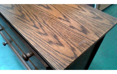 NÄHSCHRÄNKCHEN EICHE 3 SCHUBLADEN