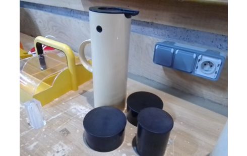 THERMOS + SUCRIÈRE ANNÉE 70