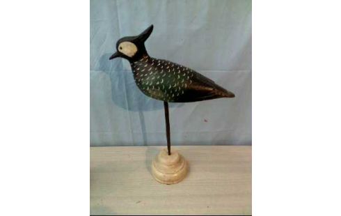 HOLZFIGUR 2ER-SET <KIEBITZ VOGEL>