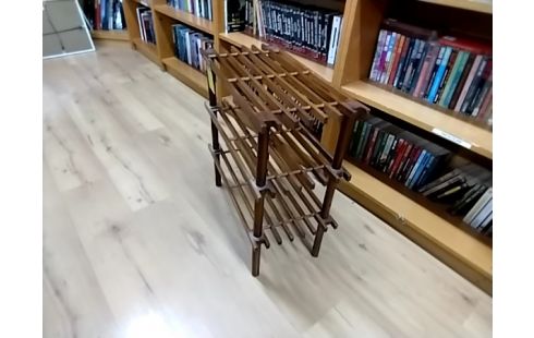 ETAGERE 3 NIVEAUX BOIS