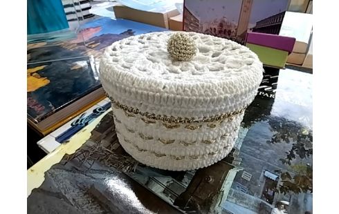 BOITE TRICOT BLANCHE