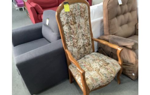 VOLTAIRE tissu hetre teinte merisier VOLTAIRE TISSU HETRE TEINTE MERISIER