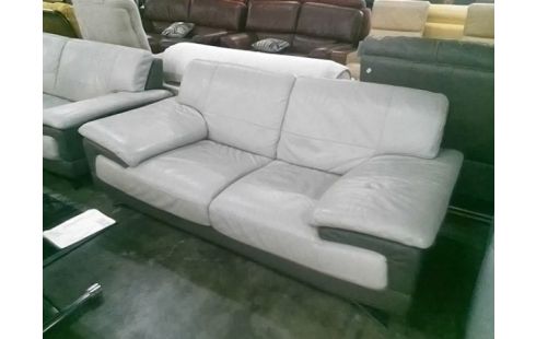 CANAPE CUIR 2 PLACES