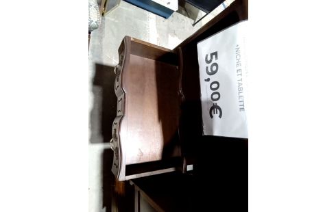 RANGEMENT 3 TIROIRS +NICHE ET TABLETTE