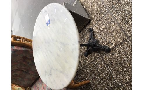 TABLE BISTROT + MARBRE