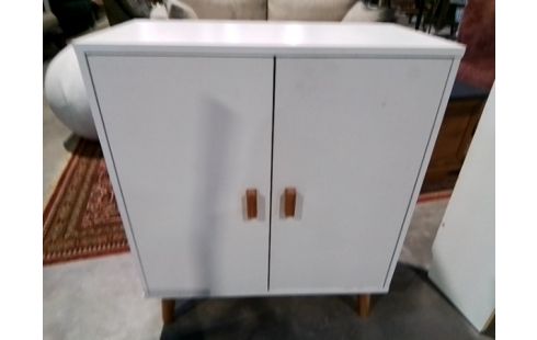 MEUBLE BLANC SDB 2P