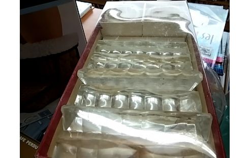 PORTE COUTEAU VERRE + SUCRIER