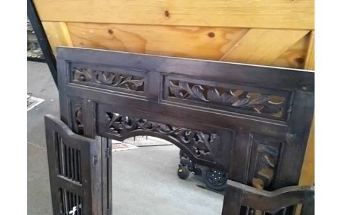 MIROIR SUPPORT BOIS VOLET