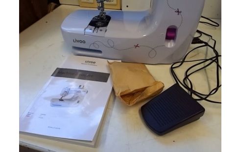 MACHINE A COUDRE LIVOO AVEC NOTICE