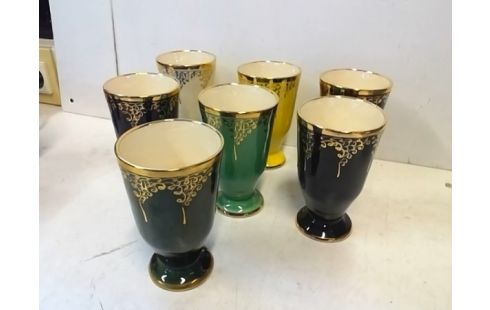 LOT DE 7 MAZAGRANS COLORES