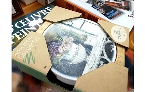 DESSOUS DE VERRE VINTAGE LOT