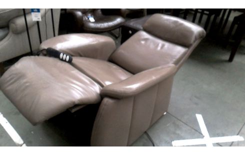 FAUTEUIL RELAX ELECTRIQUE CUIR