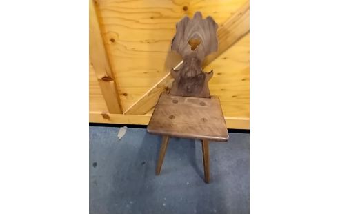 CHAISE Bois style lorrain
