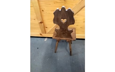 CHAISE Bois style lorrain