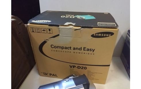 CAMERA SAMSUNG VP D20 (AVEC BOITE)