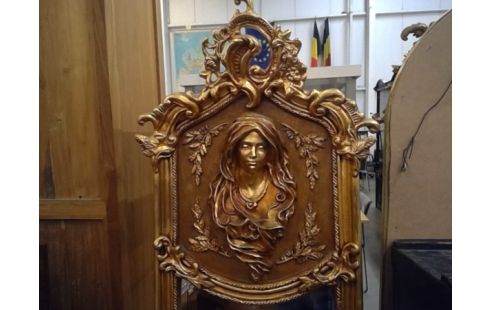 SPIEGEL SMAL GOUDKL. SNIJWERK VROUW