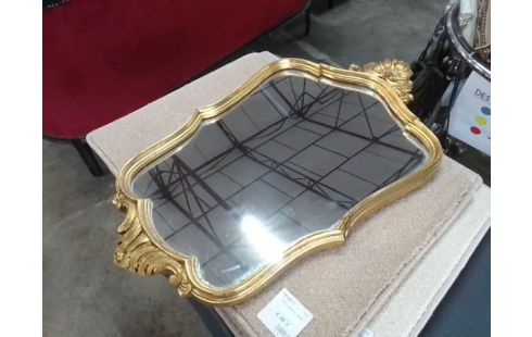 MIROIR CADRE MOULURES DORÉE M