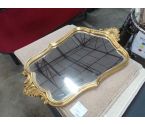 MIROIR CADRE MOULURES DORÉE M