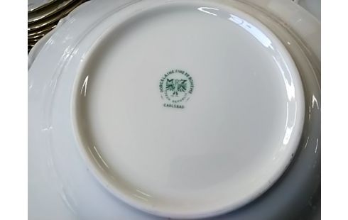 SERVICE VAISSELLE FLEURIS