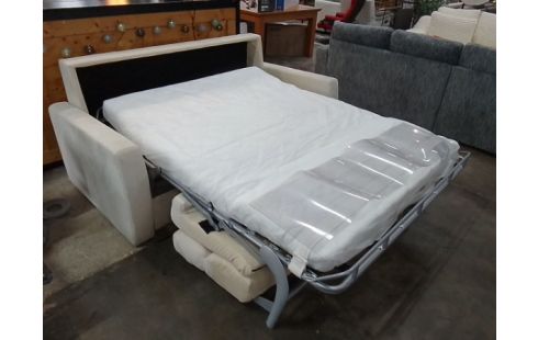 CANAPE CONVERTIBLE RAPIDO TISSU SABLE