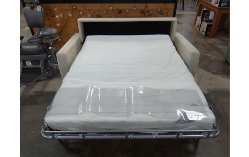 CANAPE CONVERTIBLE RAPIDO TISSU SABLE