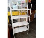 ETAGERE METAL BLANC