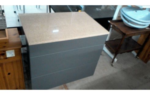 MEUBLE DE RANGEMENT  DESSUS  MARBRE