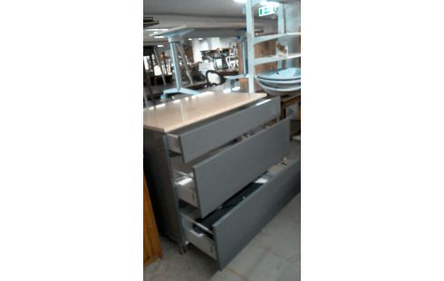 MEUBLE DE RANGEMENT  DESSUS  MARBRE