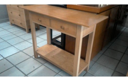 CONSOLE  BOIS  MASSIF