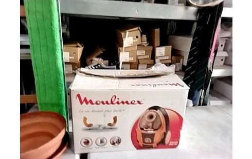 ASPIRATEUR SANS SAC MOULINEX +CARTON