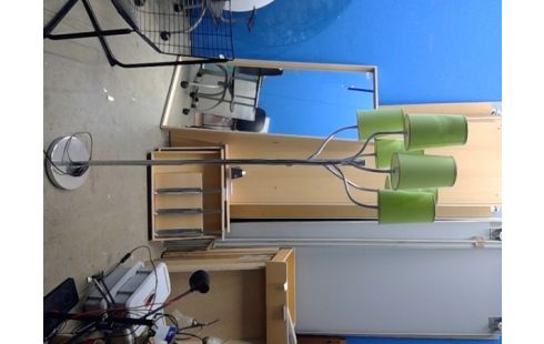 LAMP STAAND GROENE KAPJES