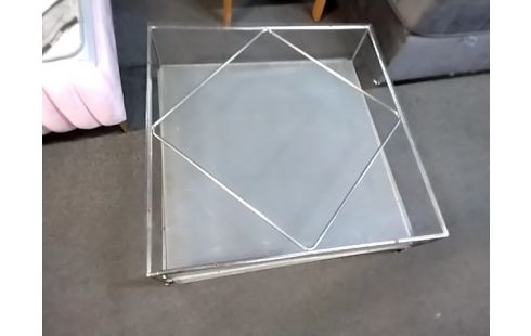 TABLE BASSE Ikea année 90 sur roulettes