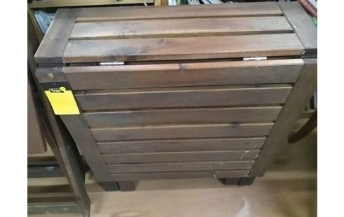 TABLE PLIANTE BOIS AVEC 2 CHAISES PLIANTES BOIS