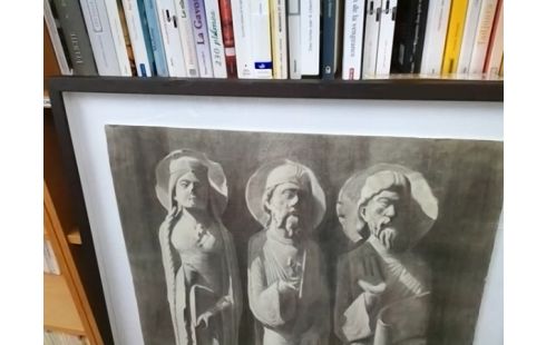 CADRE FIGURES CATHEDRALE DE CHARTRES