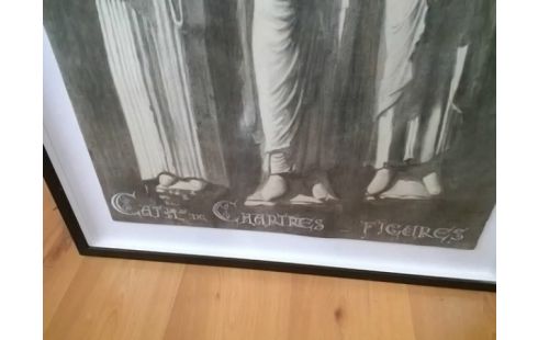 CADRE FIGURES CATHEDRALE DE CHARTRES