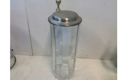 CHOPE VERRE AVEC MOTIF