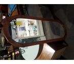 MIROIR OVALE GRAND MODÈLE CONTOUR BOIS