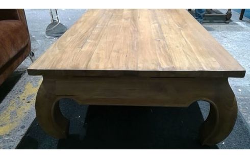 WOHNZIMMERTISCH TEAKHOLZ