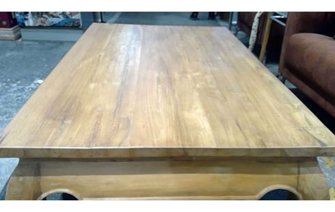 WOHNZIMMERTISCH TEAKHOLZ