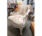 BERGERE STYLE LOUIS XV FLEURS ROSES